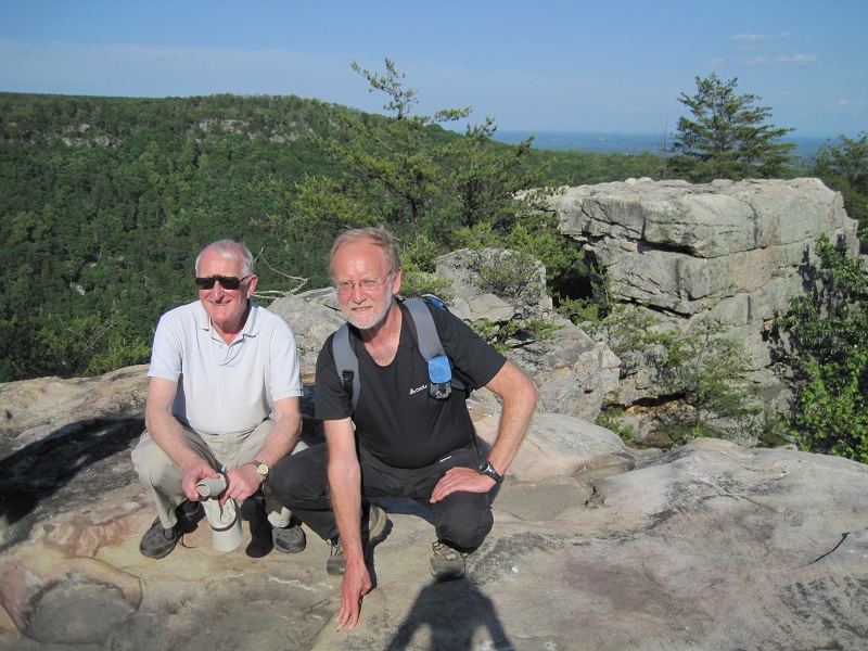 David King and Dave Shaw on Buzzard Point